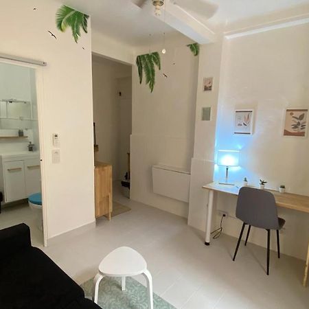 Studio "Les Cactus" Avec Terrasse A 5 Min A Pied De La Plage นีซ ภายนอก รูปภาพ